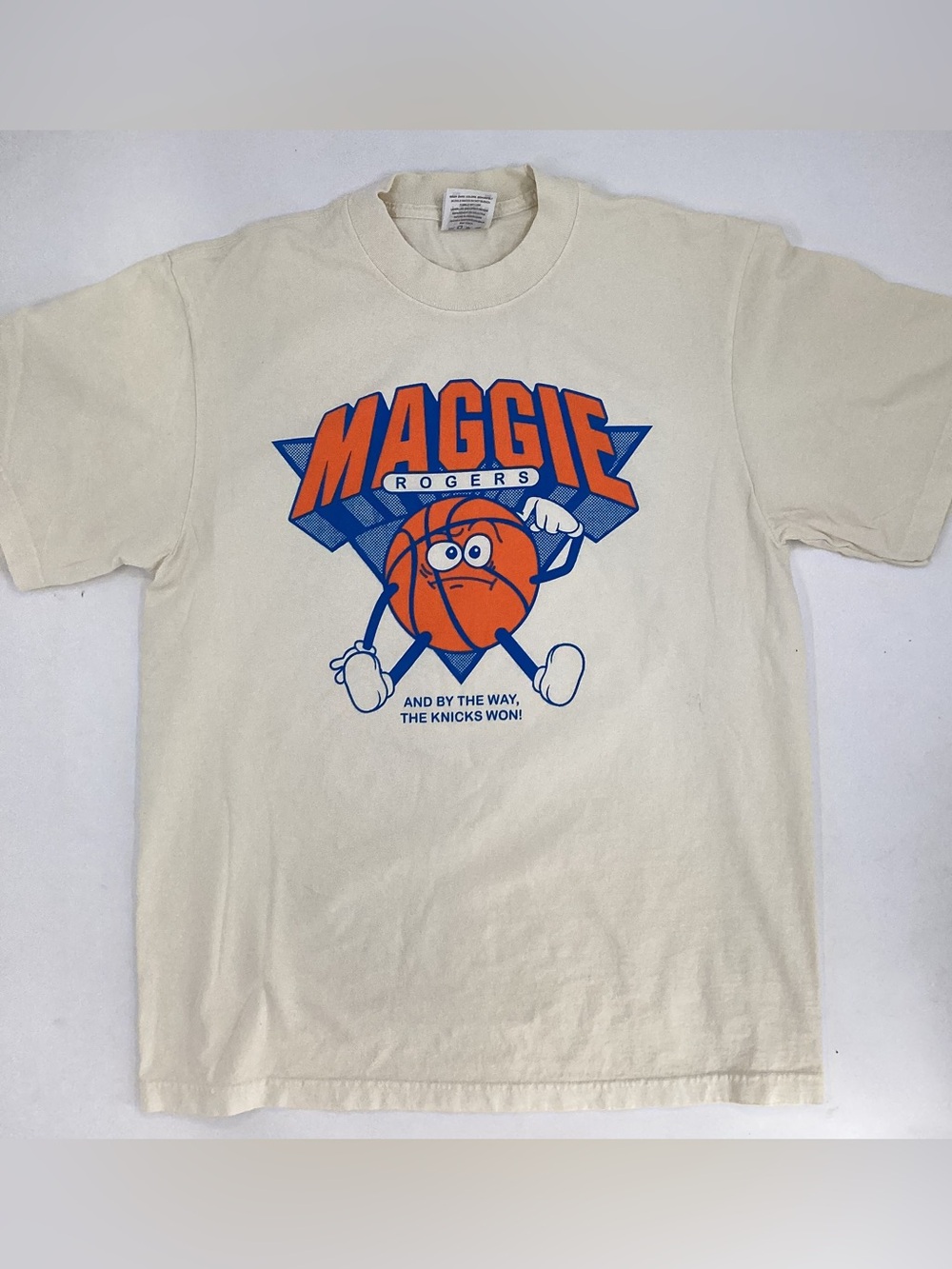 Maggie Rogers Knicks Won Tee from NYC pop up